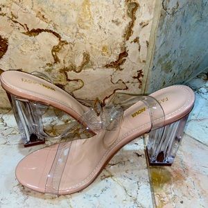 ❌SOLD❌ Nude Fashion Nova Heels